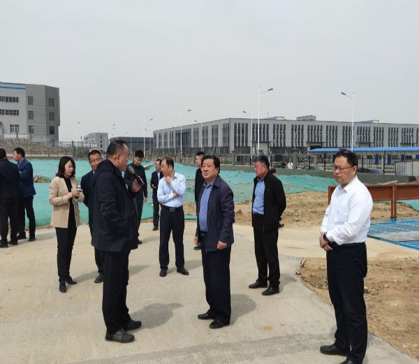區委領(lǐng)導一行到英大電力裝備項目現場(chǎng)調研、指導